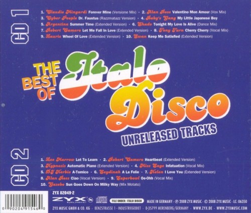 VA - The Best Of Italo Disco - Unreleased Tracks 