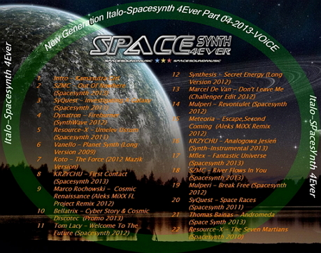 VA - New Generation Italo Spacesynth 4ever Part 4 