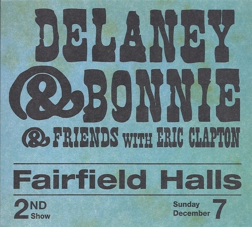 Delaney Bonnie Friends - On Tour With Eric Clapton 