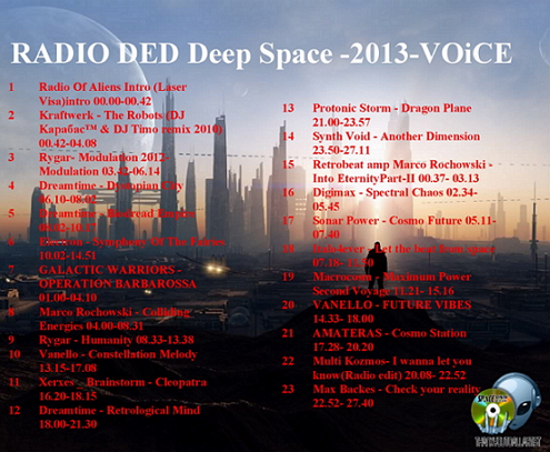 VA - RADIO DED - Deep Space - Mix 