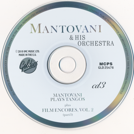 Mantovani His Orchestra - Long Play Collection, Four Hit Albums 
