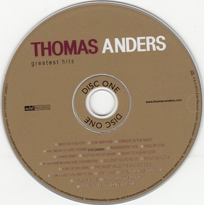 Thomas Anders - Greatest Hits 