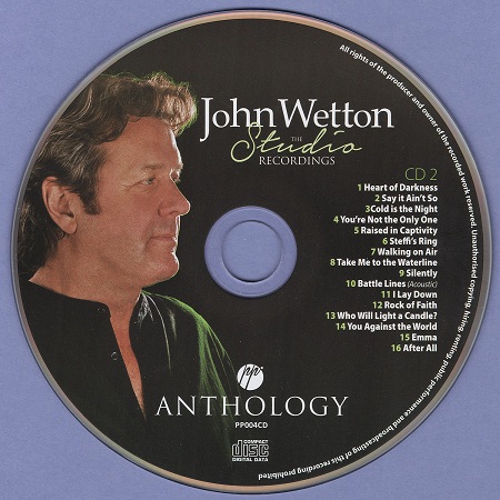 John Wetton - The Studio Recordings Anthology Vol 1 