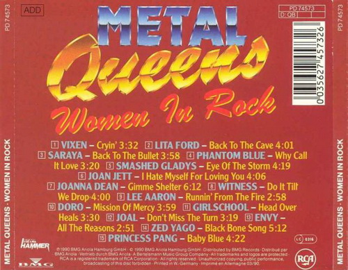 VA - Metal Qveens: Women In Rock 