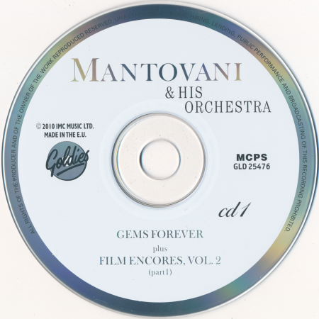 Mantovani His Orchestra - Long Play Collection, Four Hit Albums 