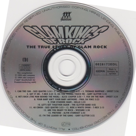 VA - Glamkings Of Rock, The True Story Of Glam Rock 