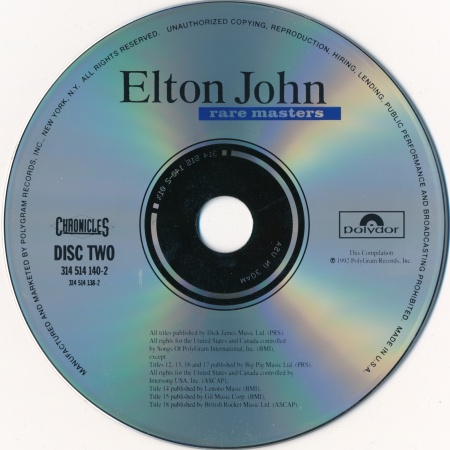 Elton John - Rare Masters 