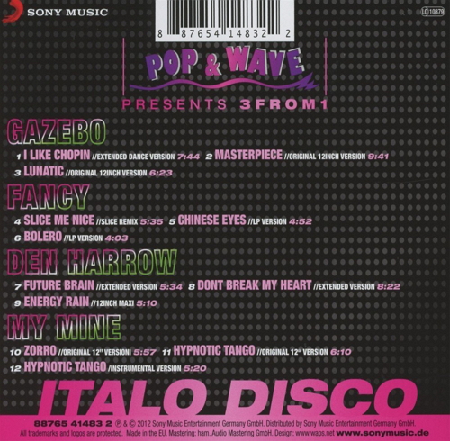 VA - Pop And Wave Presents 3from1 Italo Disco 